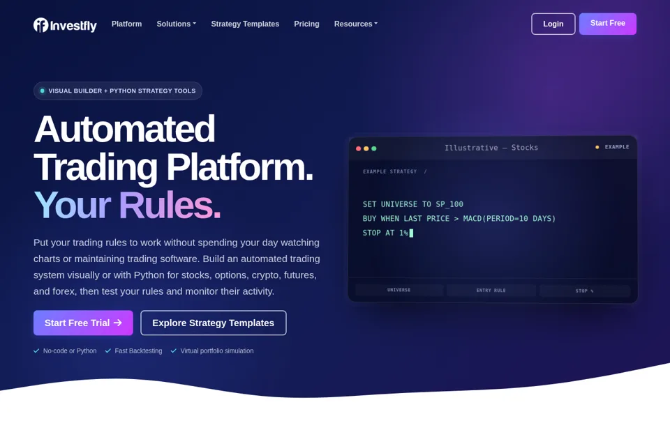 Landing page preview