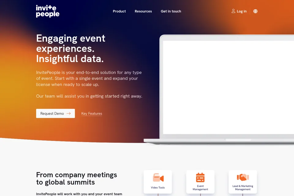 Landing page preview