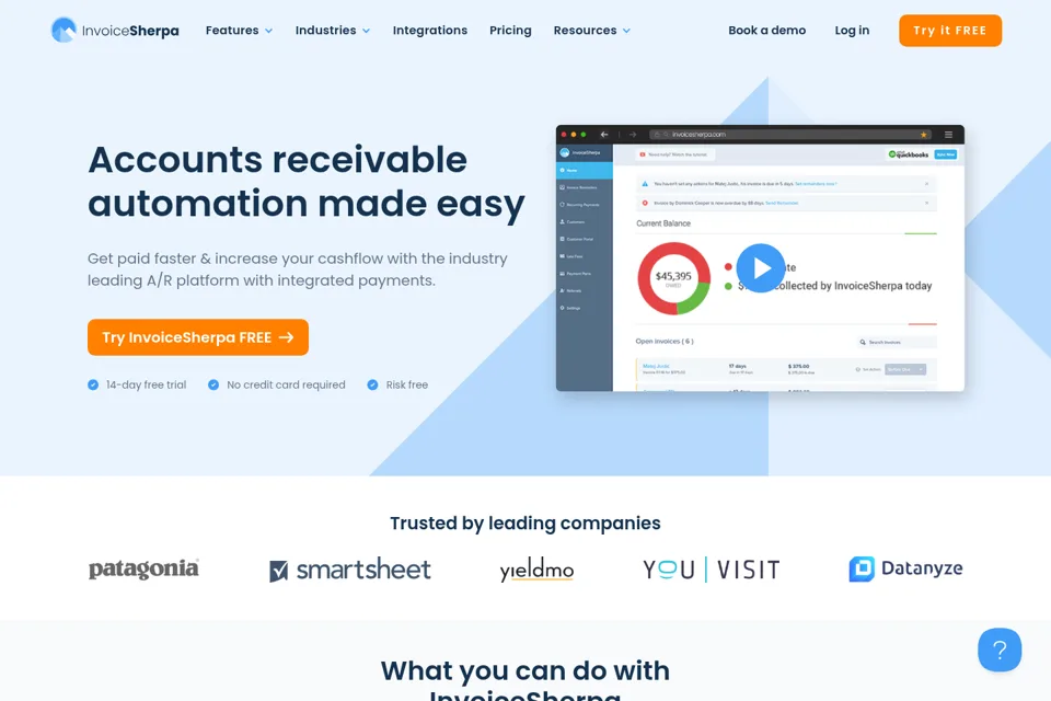 Landing page preview