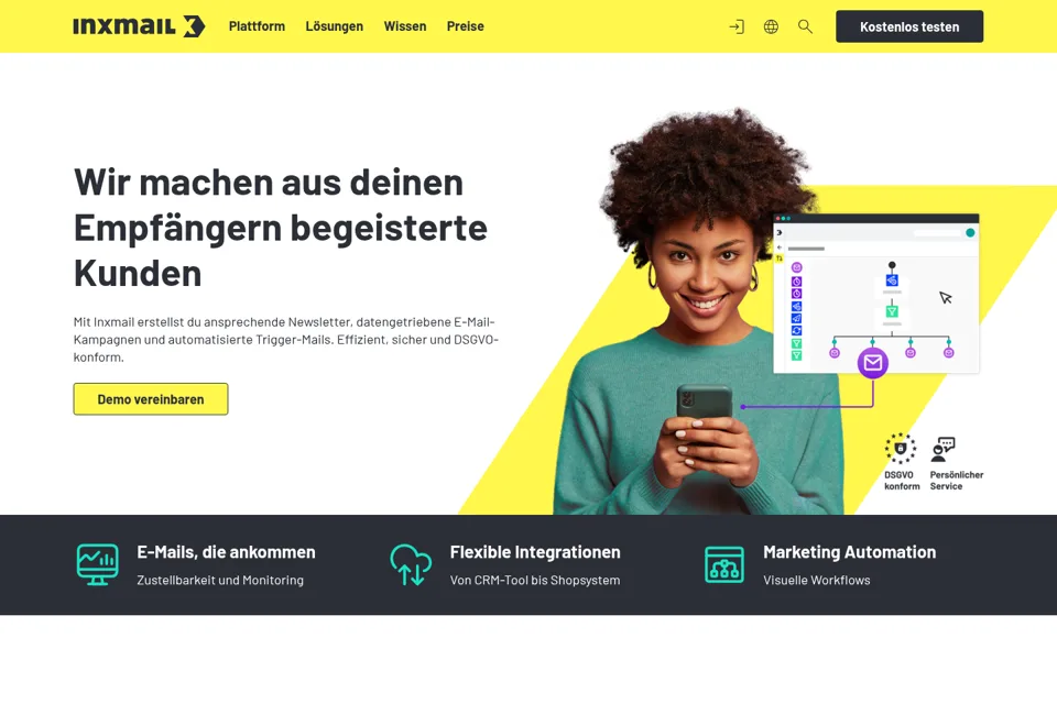 Landing page preview