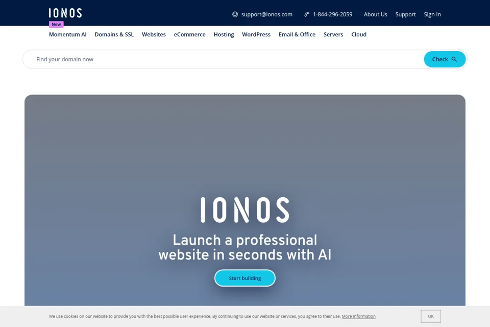 Landing page preview