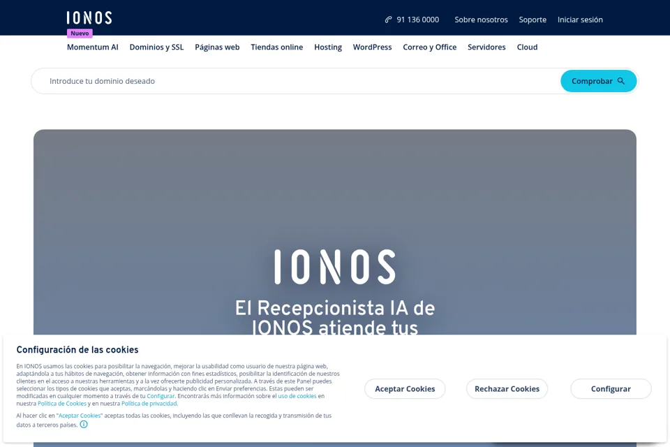 Landing page preview