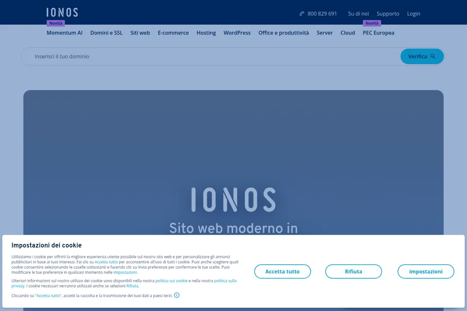 Landing page preview