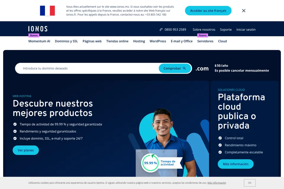 Landing page preview
