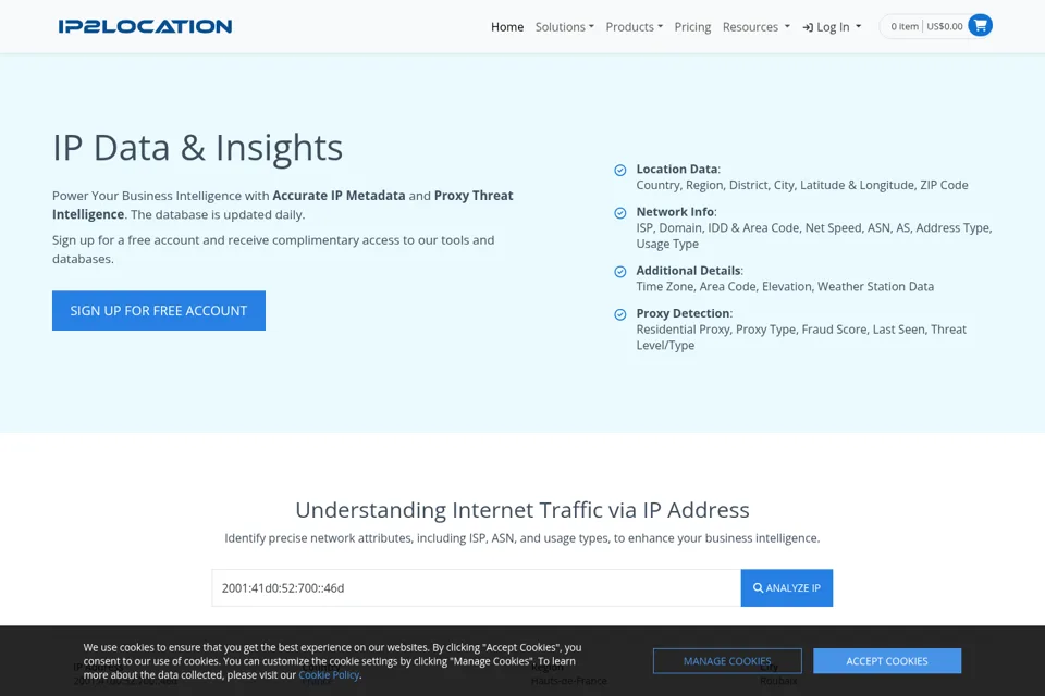 Landing page preview
