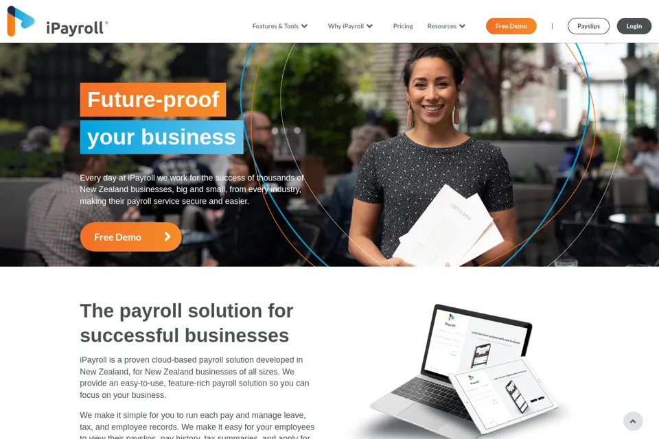 Landing page preview