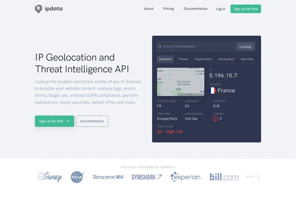 Landing page preview