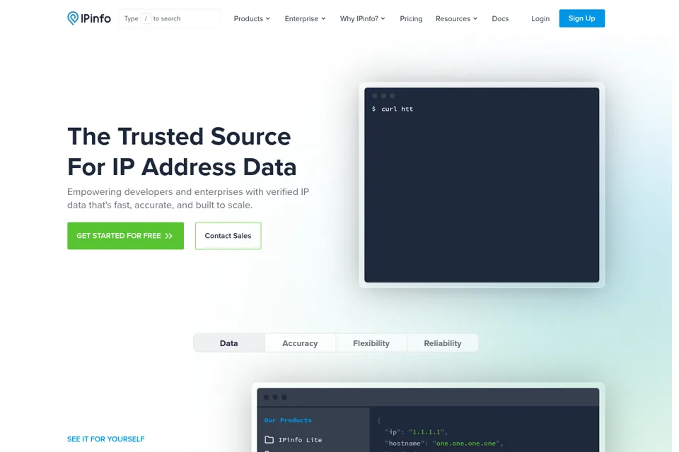 Landing page preview