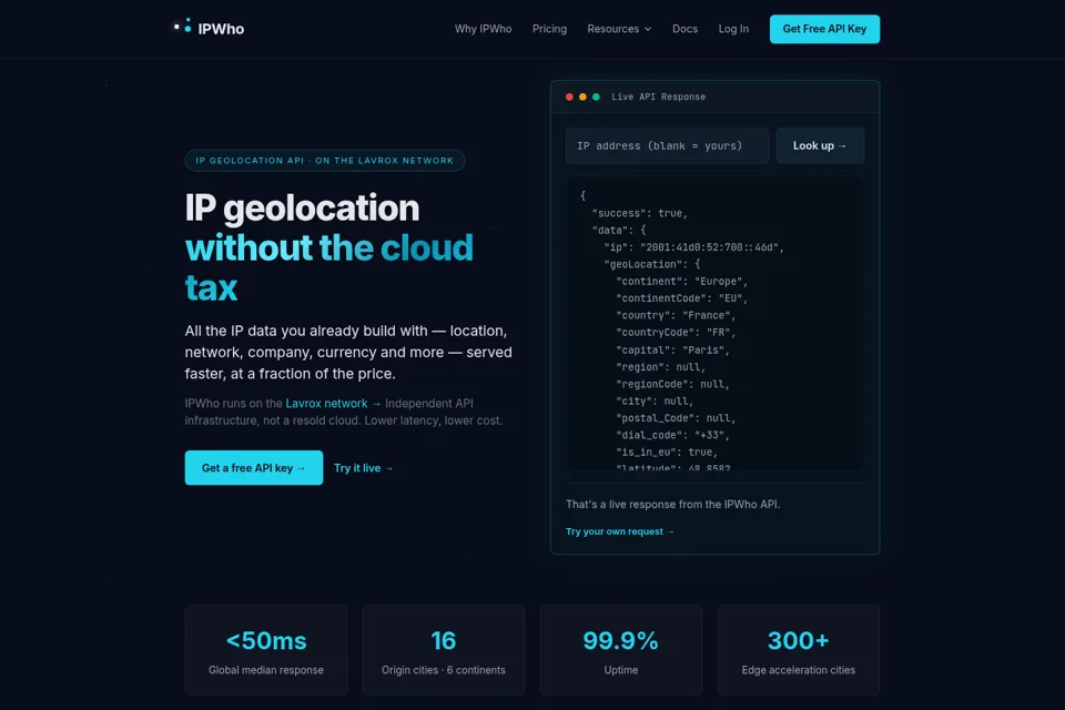 Landing page preview
