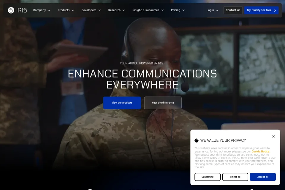 Landing page preview