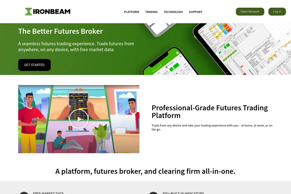 Landing page preview
