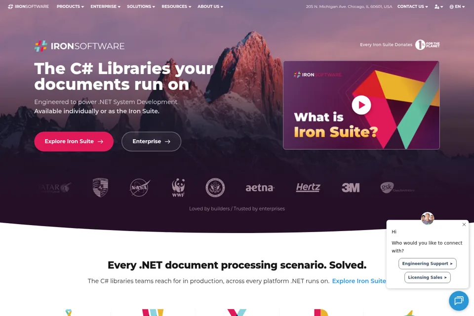Landing page preview