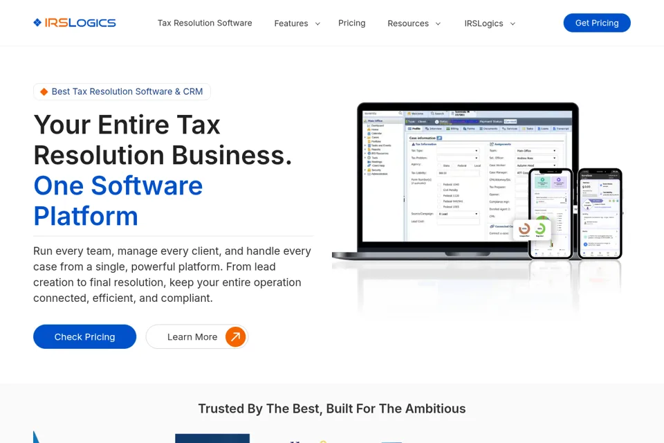 Landing page preview