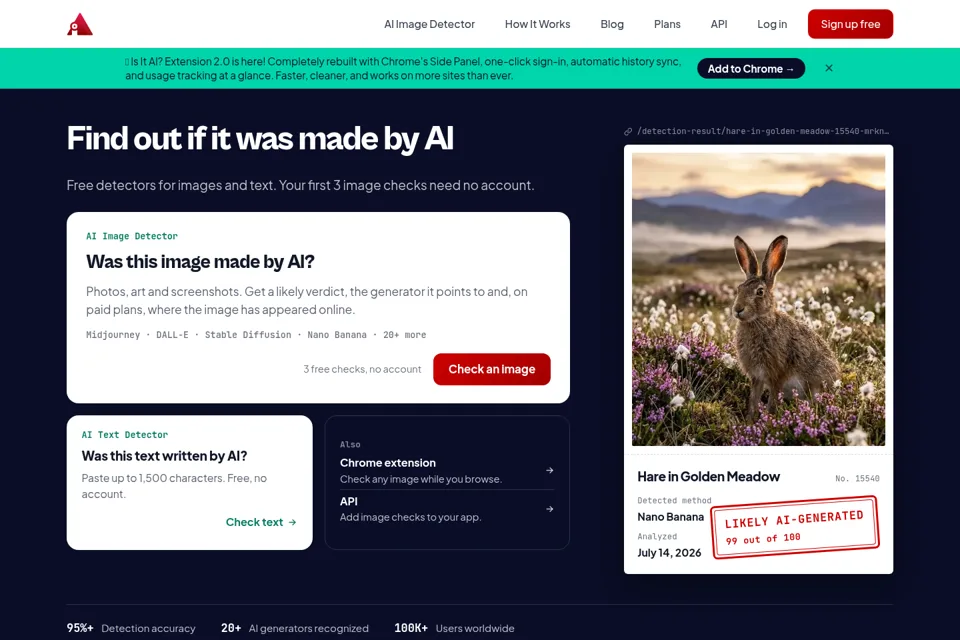 Landing page preview