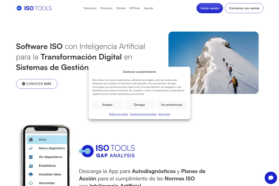 Landing page preview