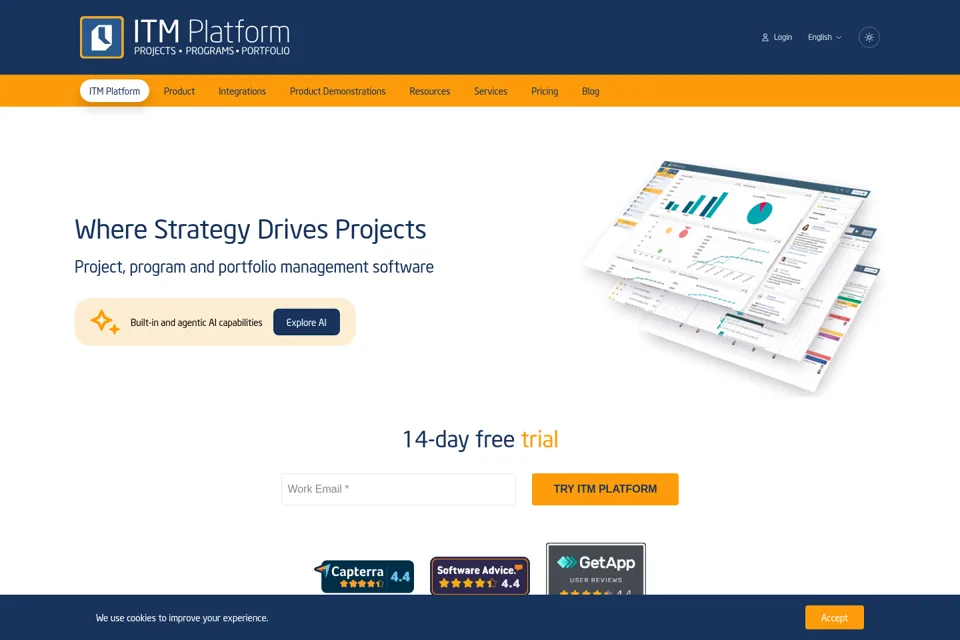 Landing page preview