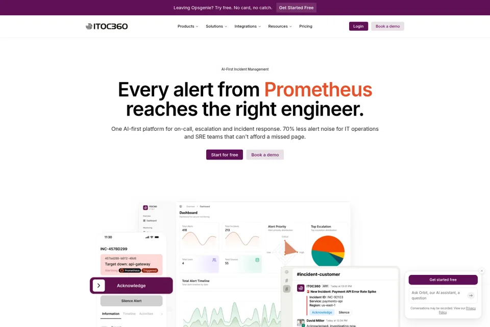 Landing page preview