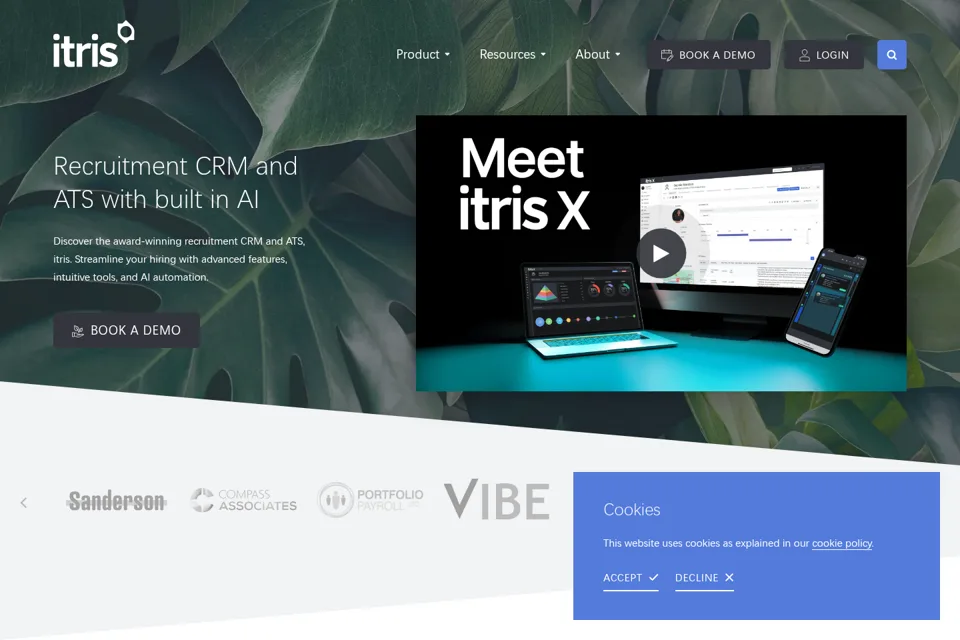 Landing page preview