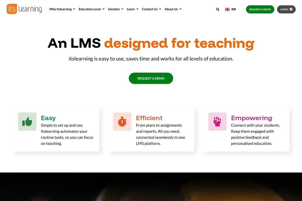 Landing page preview