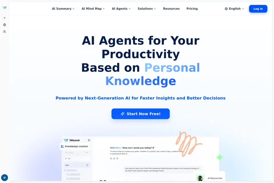 Landing page preview