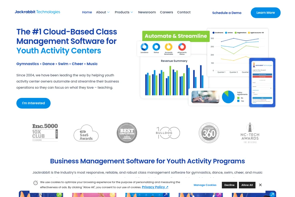 Landing page preview