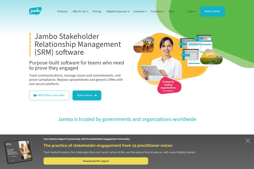 Landing page preview