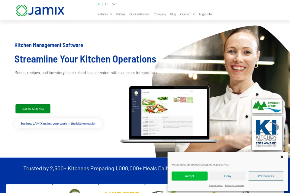 Landing page preview