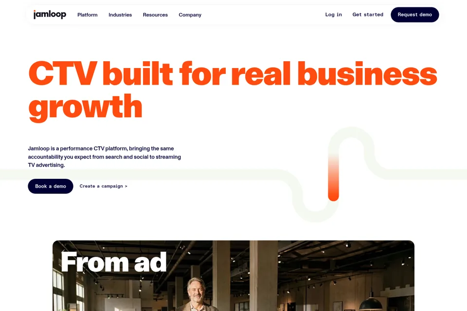 Landing page preview