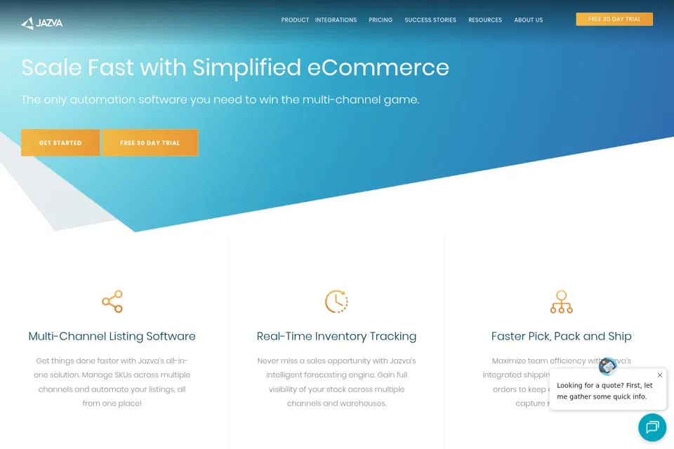 Landing page preview