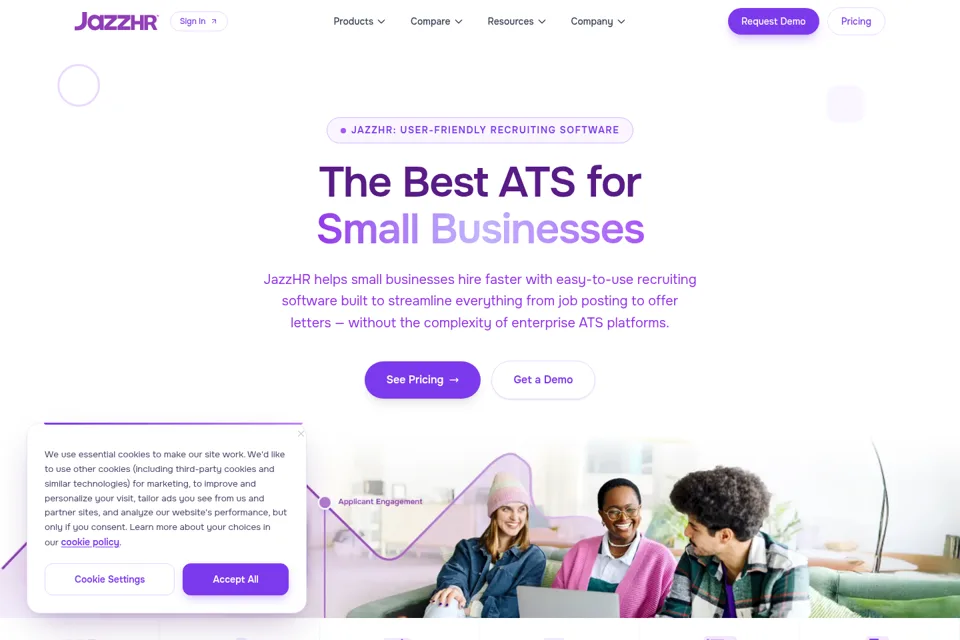 Landing page preview
