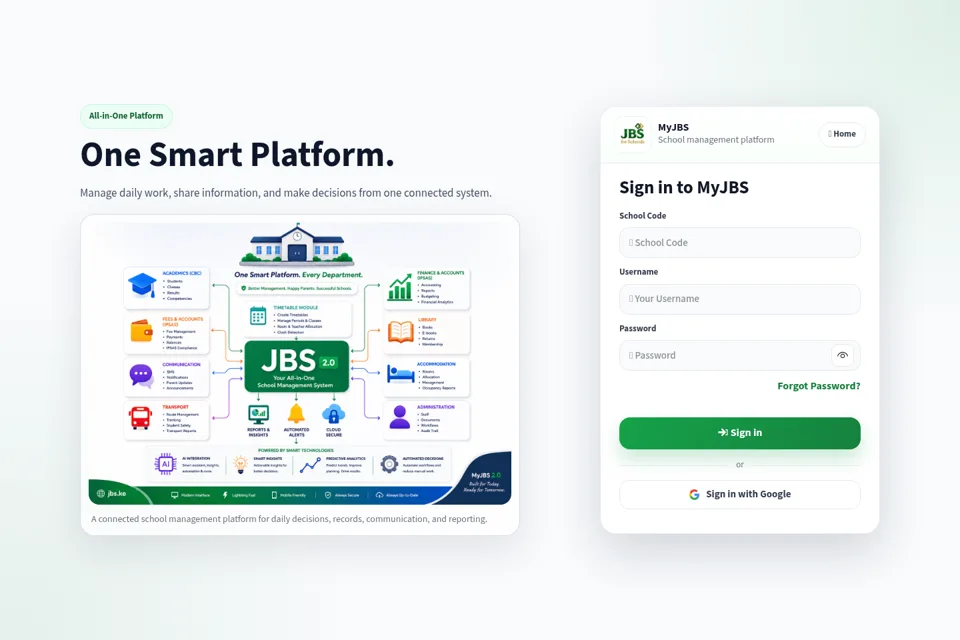 Landing page preview