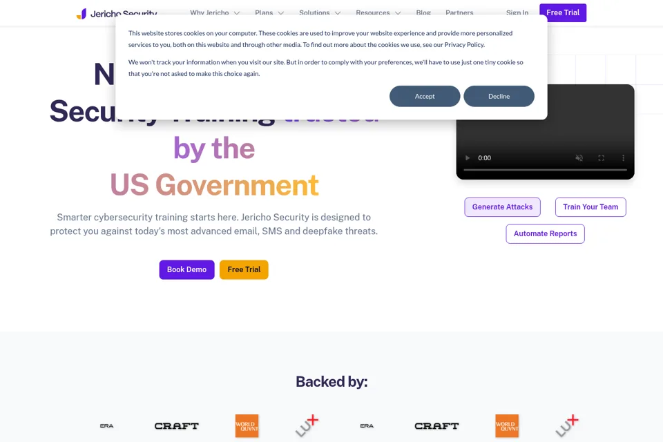 Landing page preview