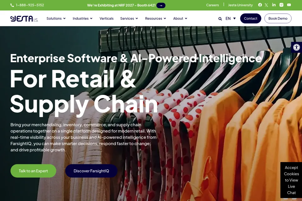 Landing page preview