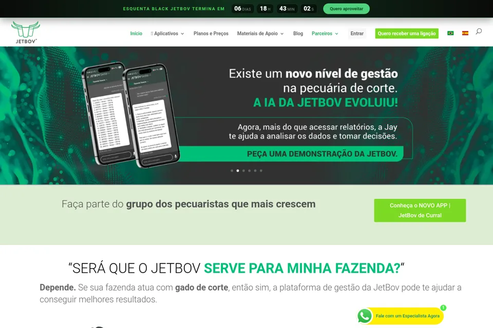 Landing page preview