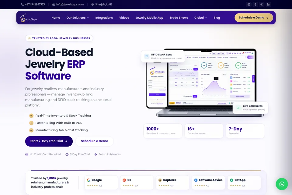 Landing page preview