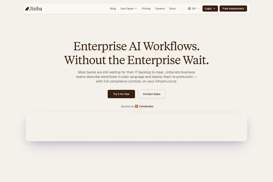 Landing page preview
