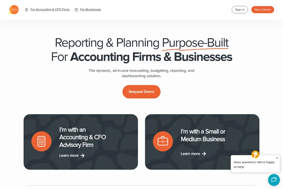 Landing page preview