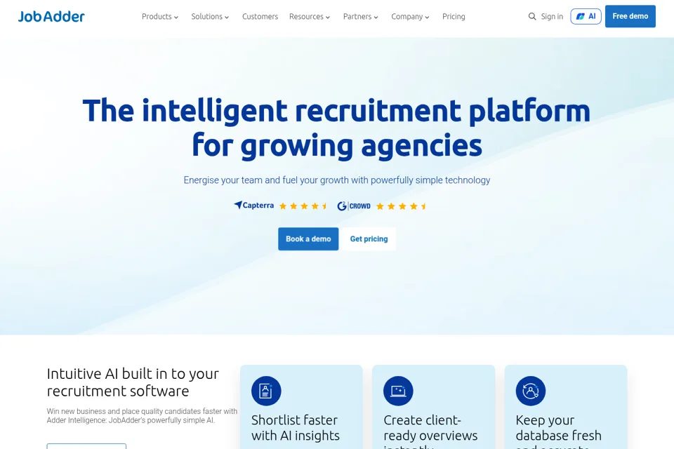 Landing page preview