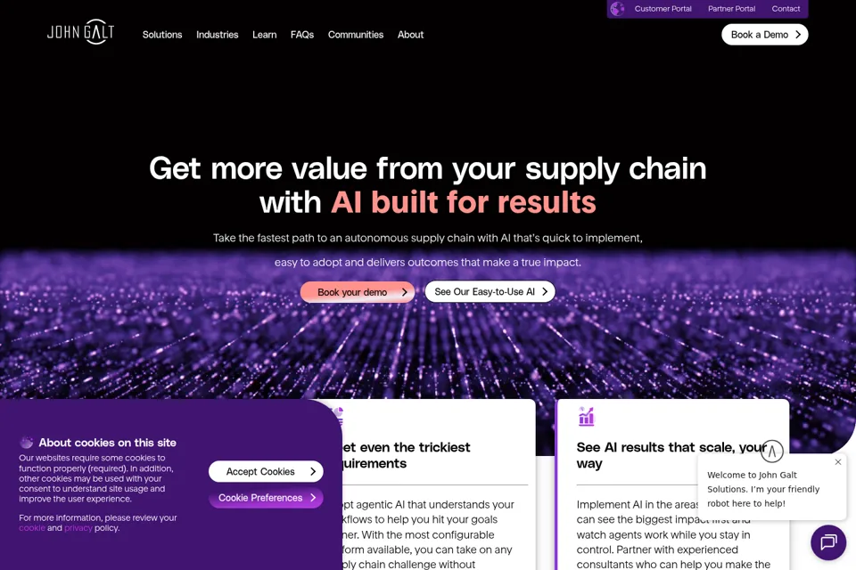 Landing page preview