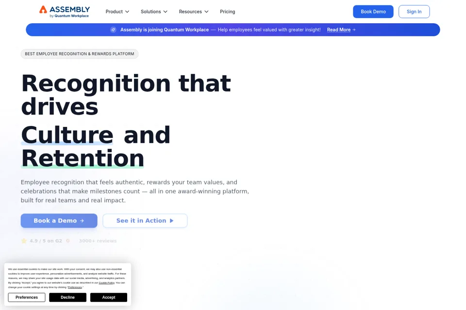 Landing page preview