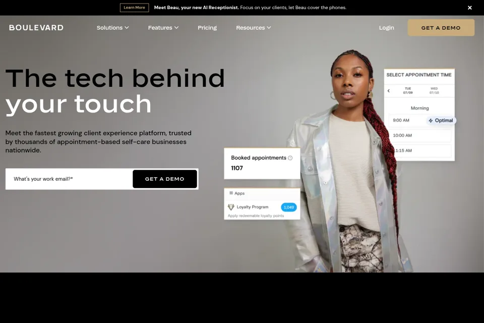 Landing page preview