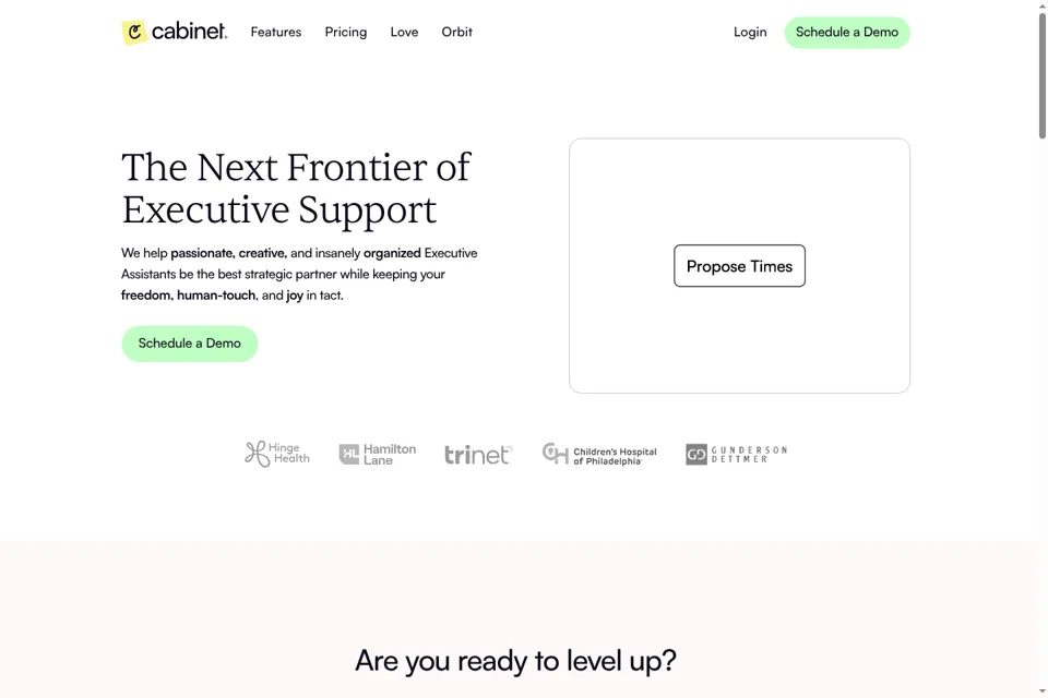 Landing page preview