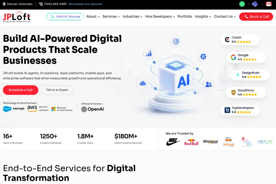 Landing page preview