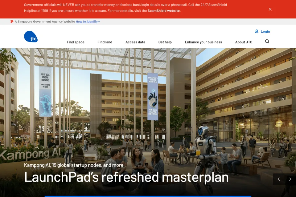 Landing page preview