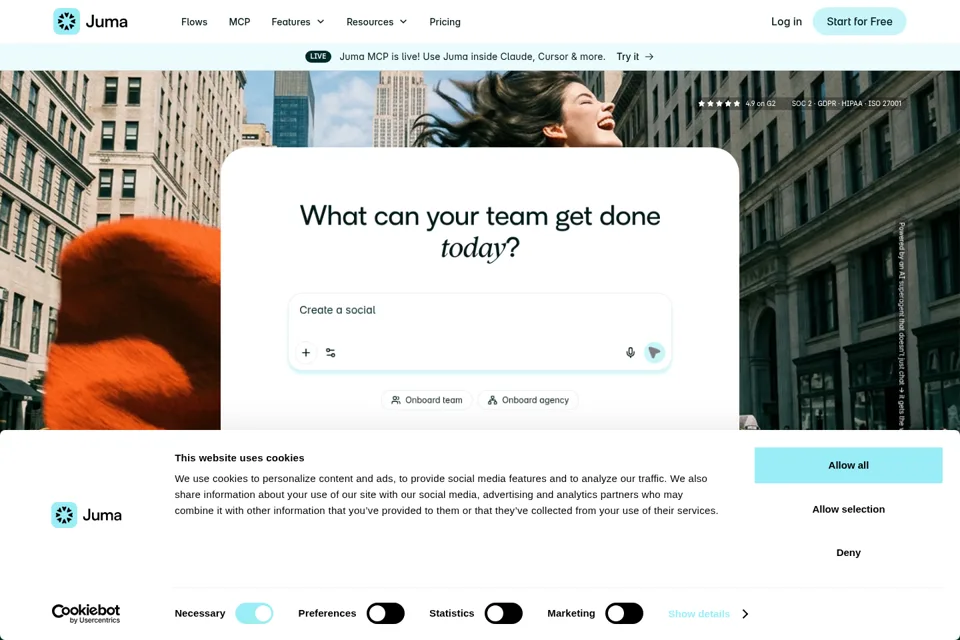 Landing page preview