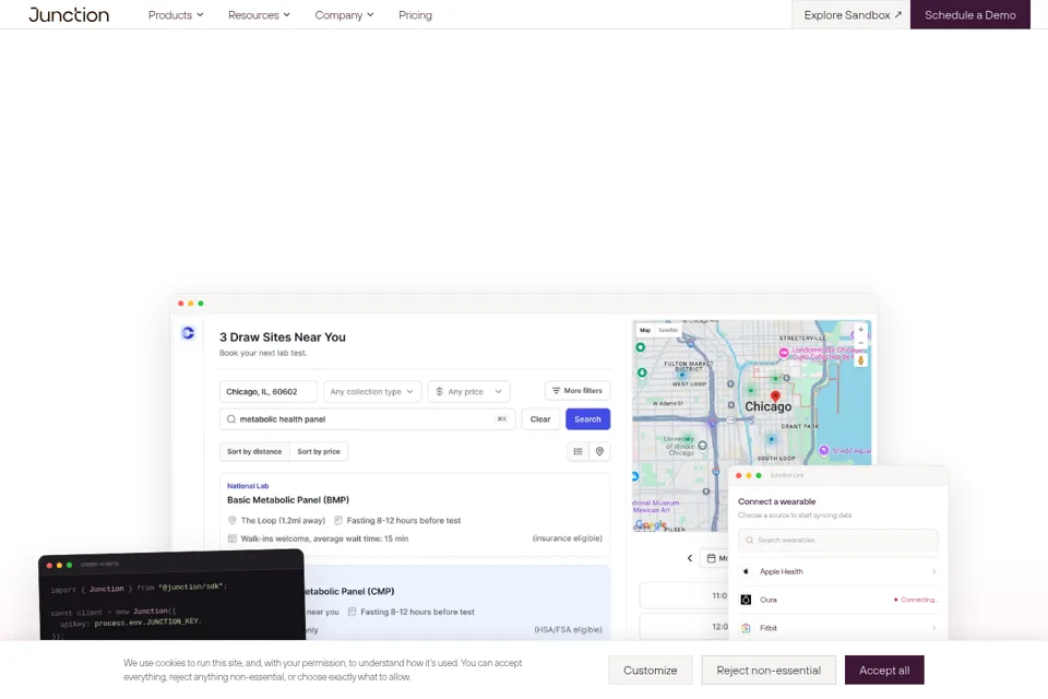 Landing page preview