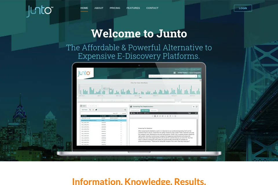 Landing page preview