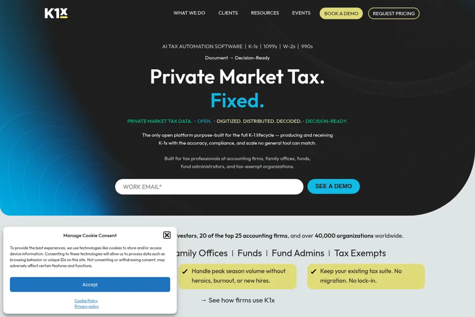 Landing page preview