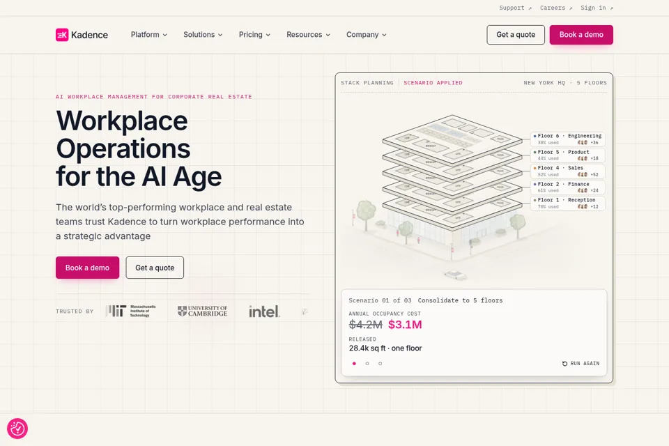 Landing page preview
