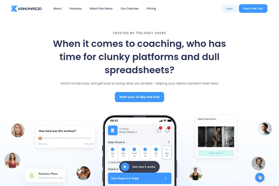 Landing page preview